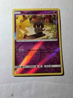 Marshadow 103/236 Reverse Holo Cosmic Eclipse Pokemon Card - Image 1