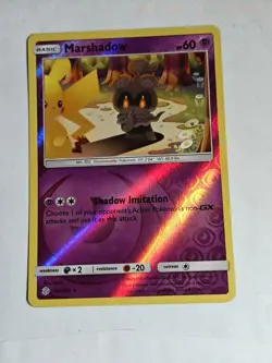 Marshadow 103/236 Reverse Holo Cosmic Eclipse Pokemon Card - Image 2
