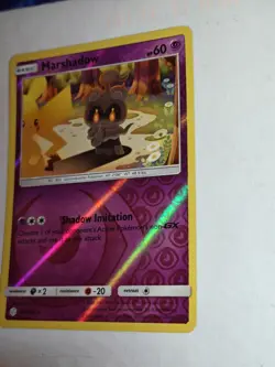 Marshadow 103/236 Reverse Holo Cosmic Eclipse Pokemon Card - Image 3