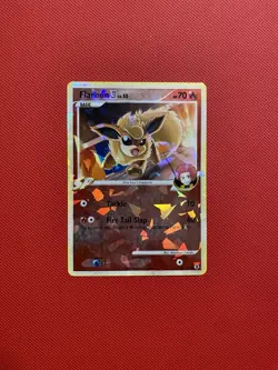 Flareon Cracked Ice #60/111 Pokemon Card TCG Promo Rising Rivals - Image 1