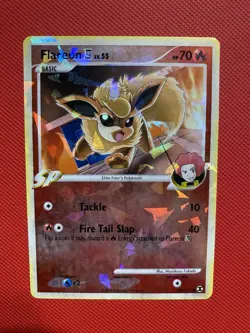 Flareon Cracked Ice #60/111 Pokemon Card TCG Promo Rising Rivals - Image 3