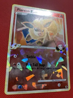 Flareon Cracked Ice #60/111 Pokemon Card TCG Promo Rising Rivals - Image 4