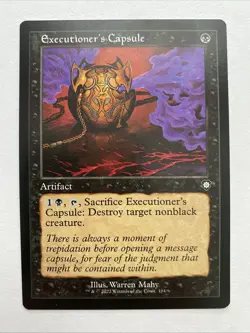 Executioner's Capsule (Retro Frame) - BRC Common - MTG Magic NM - Image 1