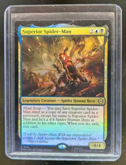 2025 Magic The Gathering Spider Man Superior Spider-Man Foil #0155 - Image 1