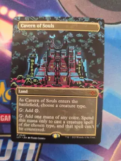 Cavern of Souls (0345) (Borderless) the Lost Caverns of Ixalan Regular - Image 1