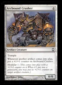 MTG Arcbound Crusher LP Light Play Darksteel [3375] - Image 1
