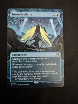 Intruder Alarm - MtG - Wilds of Eldraine - Enchantment - 0021 - Image 1