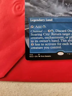 Magic: The Gathering Otawara, Soaring City Kamigawa Neon Dynasty (Borderless) LP - Image 2