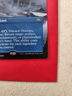 Magic: The Gathering Otawara, Soaring City Kamigawa Neon Dynasty (Borderless) LP - Image 3