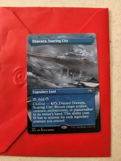 Magic: The Gathering Otawara, Soaring City Kamigawa Neon Dynasty (Borderless) LP - Image 4