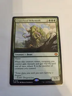 Craterhoof Behemoth MTG TDM NM/M - Image 1