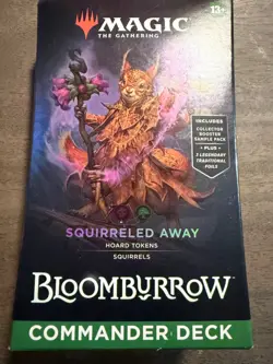 Magic THE GATHERING SQUIRRELED AWAY HOARD TOKENS BLOOMBURROW COMMANDER DECK - Image 1