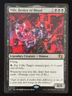 1x MTG Vilis, Broker of Blood (Anime) - Foundations Jumpstart (J25) #70 - Magic - Image 1