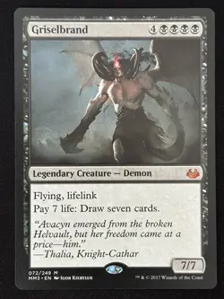 1x MTG Griselbrand - Modern Masters 2017 (MM3) #72 - Magic the Gathering - Image 1