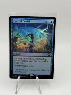 MTG Foil Flare of Denial #0062 NM Modern Horizons 3 MH3 Magic the Gathering - Image 1
