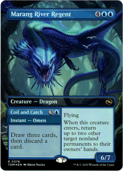 Marang River Regent (Borderless) Foil - 0378 - Tarkir Dragonstorm - NM/M - Image 1