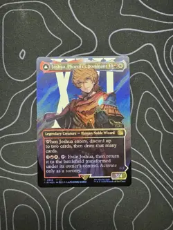 Joshua, Phoenix's Dominant (Borderless) (Surge Foil) Final Fantasy Foil - Image 1