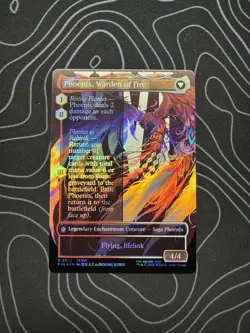 Joshua, Phoenix's Dominant (Borderless) (Surge Foil) Final Fantasy Foil - Image 2