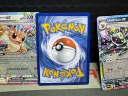 2025 Pokemon Prismatic Umbreon Eevee Sylveon EX Surprise Box Exclusive - Image 3