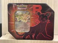 Pokemon TCG Scarlet & Violet Destined Rivals Team Rocket Tin - Persian - Image 1