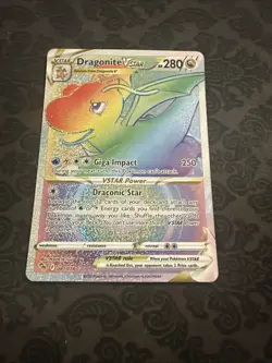 Dragonite VSTAR (Secret) 081/078 Pokemon GO Holo - Image 1