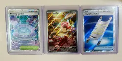 Pokemon Mega Evolution Illustration Rare & Full Art Lot of 3 - Image 1