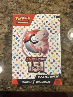 Pokemon TCG Scarlet and Violet 151 Booster Bundle Mew 820650853210 - Image 1