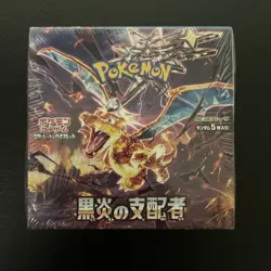 Pokemon TCG: Scarlet & Violet Booster Box Ruler of the Black Flame Japanese New 4521329346021 - Image 1