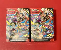 Pokemon TCG: Mega Evolution Booster Bundle -Set Of 2- Sealed Brand New - Image 1