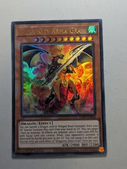 YuGiOh - Dragunity Arma Gram [GFTP-EN036] Ultra rare 1st Edition - Image 1
