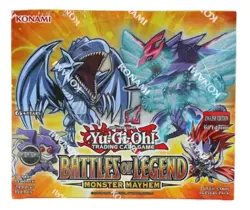 YuGiOh Legend of Battle Monster Mayhem Booster Box x 12- SEALED CASE - Image 1
