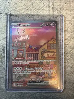 Mew EX SVP 053 Pokemon TCG Scarlet & Violet 151 UPC Promo Card NM Condition - Image 1