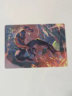 1 x Spider-Man 2099 Art Card - Art Series: Marvel's Spider-Man - NM-Mint - MTG - Image 1