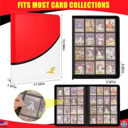 16-Card Trading Card Binder - Holds 1000+ Cards, Durable PU Cover, Zipper Design - Image 2