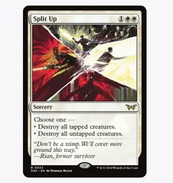 Split Up - Duskmourn (DSK) - MTG Rare #32 | Regular Card - Image 1