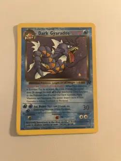 Dark Gyarados 8/82 Holo Rare Team Rocket 2000 WOTC Pokemon Card - LP/NM” - Image 1