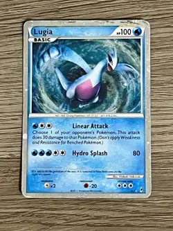 Pokemon Lugia SL7 Shiny Holo Rare TCG Card Call of Legends Edition - Image 1