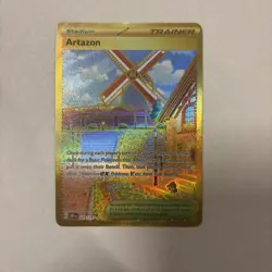 Artazon 229/197 Sv03: Obsidian Flames Holo Gold Card Near Mint Condition - Image 1