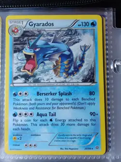 Pokemon TCG Ancient Origins - Gyarados 20/98 - Rare English Non-Holo Card NM/LP - Image 1