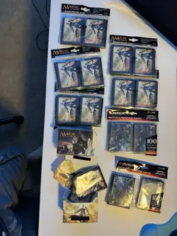 LOT Of 9 MAGIC THE GATHERING MTG AVACYN RESTORED ANGEL HOPE CARD SLEEVES 80ct - Image 2