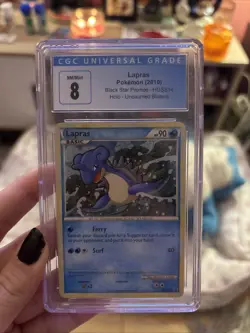 Lapras HGSS14 Holo Black Star Promo Card - Image 2