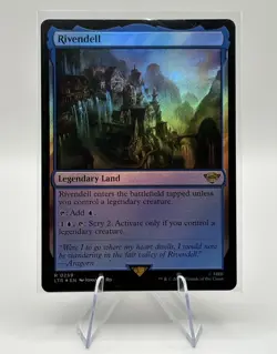 Rivendell - Foil Card - The Lord of the Rings (LTR) - MTG Rare #259 - Image 2