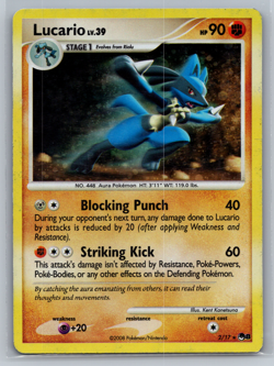 Lucario - 2/17 - Holo Rare POP Series 8 - Pokemon Card - MP - Image 1