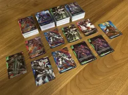Gundam Card Game Lot Starters 1-4 With Extra Box Full Gundam Uprising. - Image 1