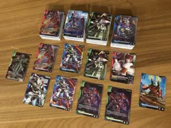 Gundam Card Game Lot Starters 1-4 With Extra Box Full Gundam Uprising. - Image 4