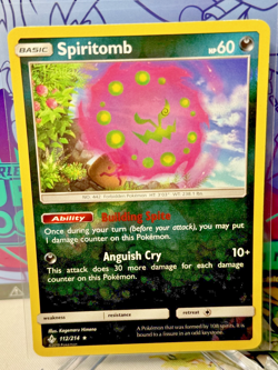 Spiritomb 112/214 Sm-Unbroken Bonds Reverse Holo LP Pokemon Card - Image 1