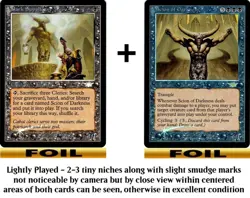 1x - Dark Supplicant + Scion of Darkness - FOIL - Legions - LP (played) MTG - Image 2