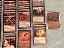 MTG Red Instant Set x68 Magic the Gathering - Image 4