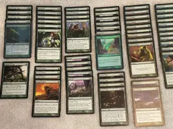 MTG Green Instant Set x74 Magic the Gathering - Image 2