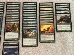 MTG Green Instant Set x74 Magic the Gathering - Image 5